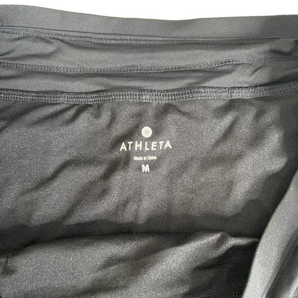 Athleta Lined Running Shorts Black Size‎ M - Picture 4 of 9